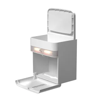 Saman Ayı Akıllı Indüksiyon Lamba Duvara Monte Doku Kutusu İskandinav Minimalist Tarzı Banyo Tuvalet saklama kutusu