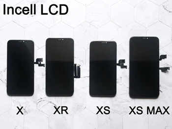 Test LCD Pantalla Için iphone X LCD XR 11 Ekran HÜCRE İÇİ LCD ekran dokunmatik ekranlı sayısallaştırıcı grup Için iPhone X XS Max OLED
